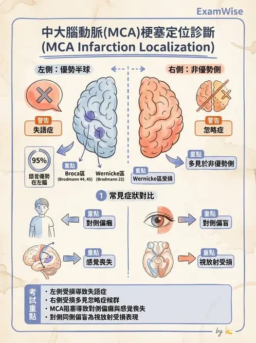 物治 - 腦中風病理與血管解剖 - AI 圖文解析預覽
