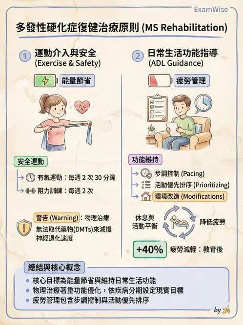 物治 - 多發性硬化症物理治療 - AI 圖文解析預覽