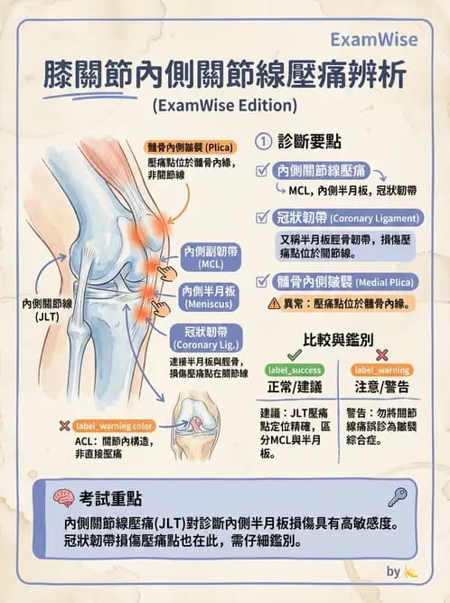 物治 - 膝關節韌帶與半月板損傷 - AI 圖文解析預覽