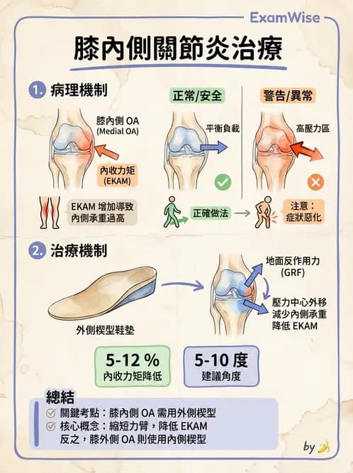 物治 - 膝關節生物力學與退化性疾病 - AI 圖文解析預覽