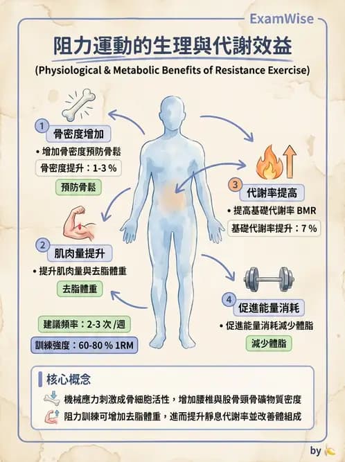 物治 - 運動生理學與能量代謝 - AI 圖文解析預覽