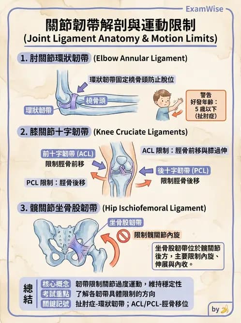 物治 - 骨骼與關節解剖 - AI 圖文解析預覽