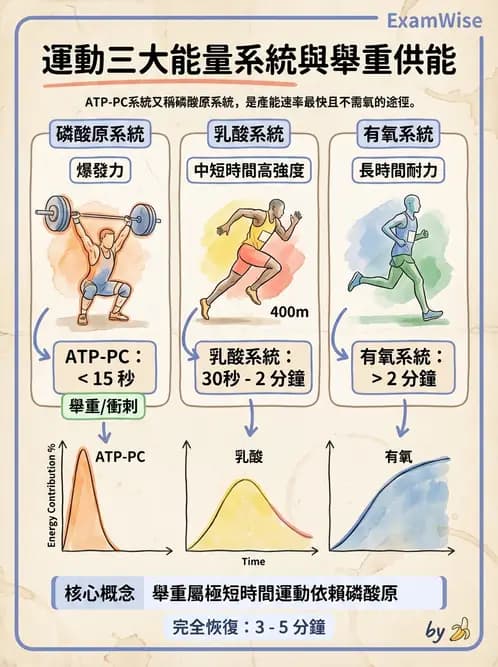 物治 - 能量代謝與運動適應 - AI 圖文解析預覽