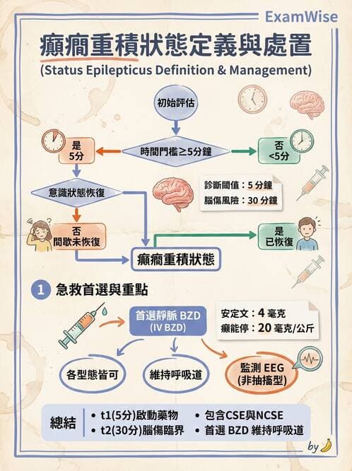 護理師 - 神經退化疾病與癲癇 - AI 圖文解析預覽