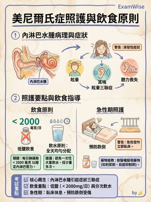護理師 - 耳鼻喉疾病 - AI 圖文解析預覽