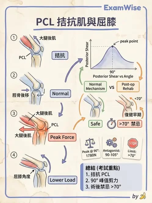 物治 - 膝關節肌動學與生物力學 - AI 圖文解析預覽