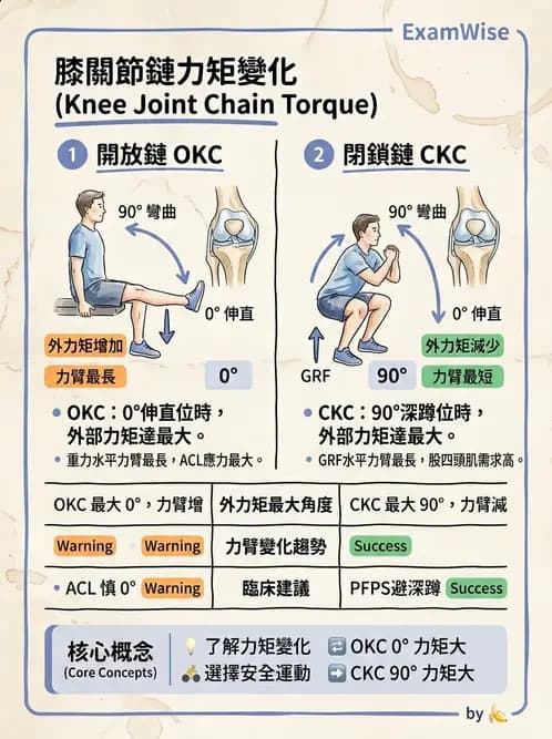 物治 - 膝關節肌動學與生物力學 - AI 圖文解析預覽