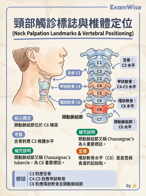 物治 - 頸椎評估與病理 - AI 圖文解析預覽