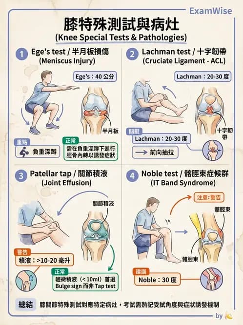 物治 - 膝關節韌帶與半月板損傷 - AI 圖文解析預覽