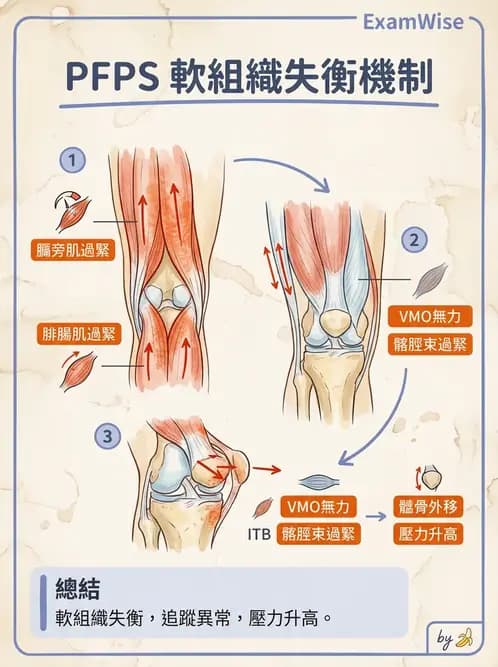 物治 - 髕股關節疼痛與伸展機制 - AI 圖文解析預覽