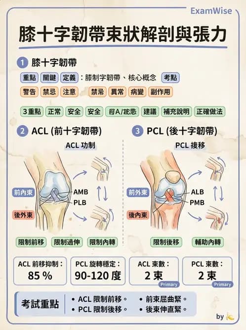 物治 - 膝關節韌帶與半月板損傷 - AI 圖文解析預覽
