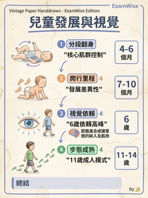物治 - 兒童發展里程碑(動作與認知) - AI 圖文解析預覽
