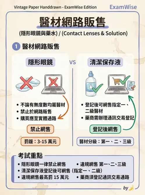 驗光師 - 醫療相關法規與職業倫理 - AI 圖文解析預覽