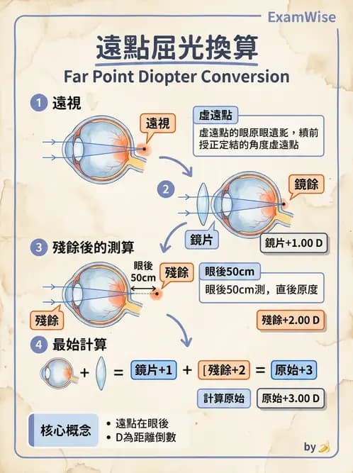驗光師 - 屈光不正與近視遠視 - AI 圖文解析預覽