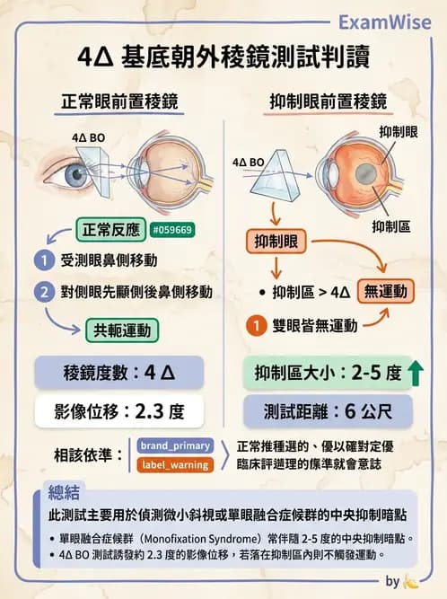 驗光師 - 眼外肌運動與眼位初步檢查 - AI 圖文解析預覽