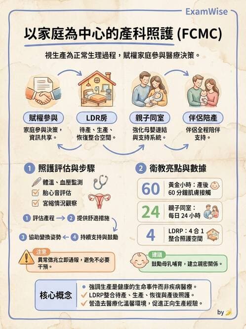 護理師 - 孕期營養心理與衛生政策 - AI 圖文解析預覽