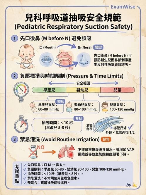 護理師 - 兒童呼吸系統疾病 - AI 圖文解析預覽