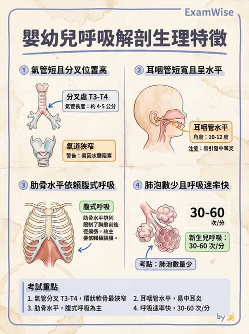護理師 - 兒童呼吸系統疾病 - AI 圖文解析預覽