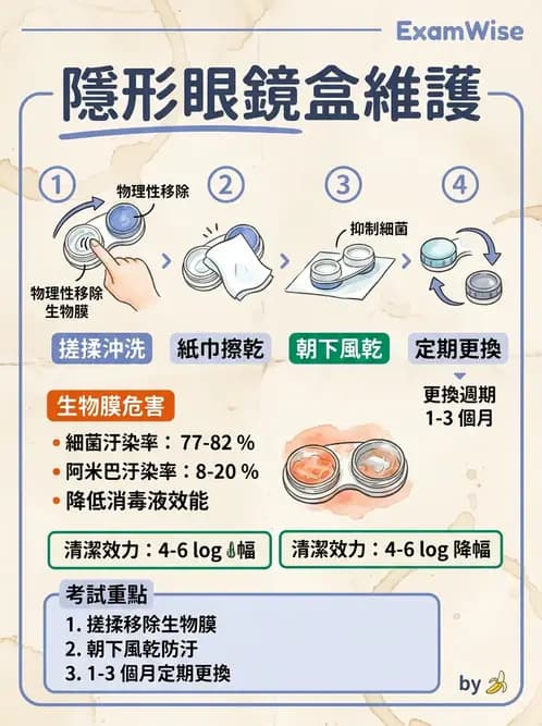 驗光師 - 隱形眼鏡護理 - AI 圖文解析預覽