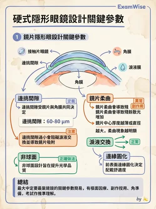 驗光師 - 隱形眼鏡設計 - AI 圖文解析預覽
