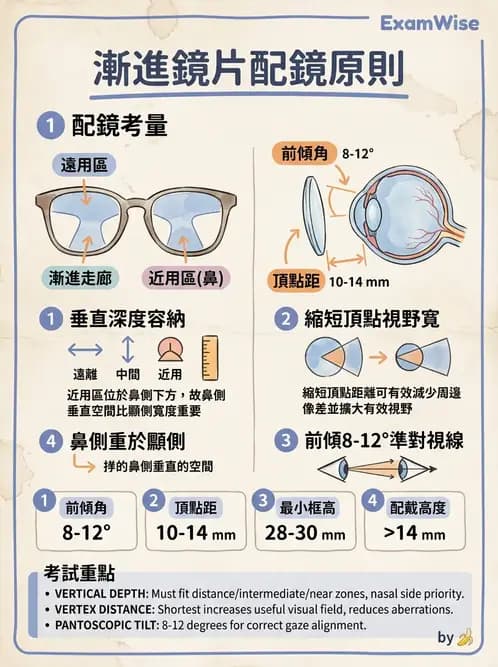 驗光師 - 漸進多焦點鏡片 - AI 圖文解析預覽