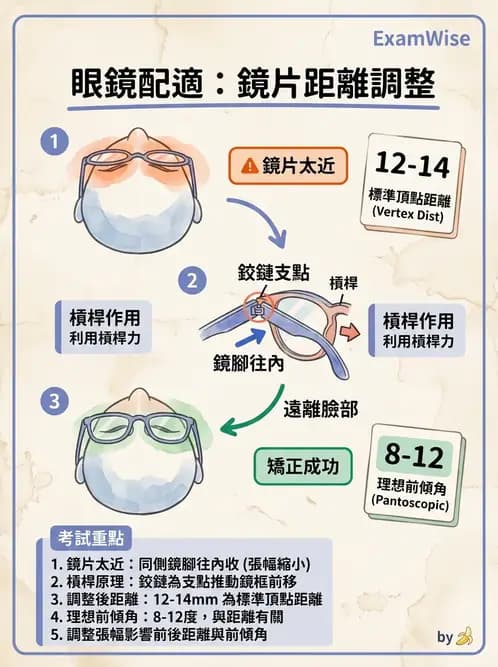 驗光師 - 鏡架配適與調整 - AI 圖文解析預覽