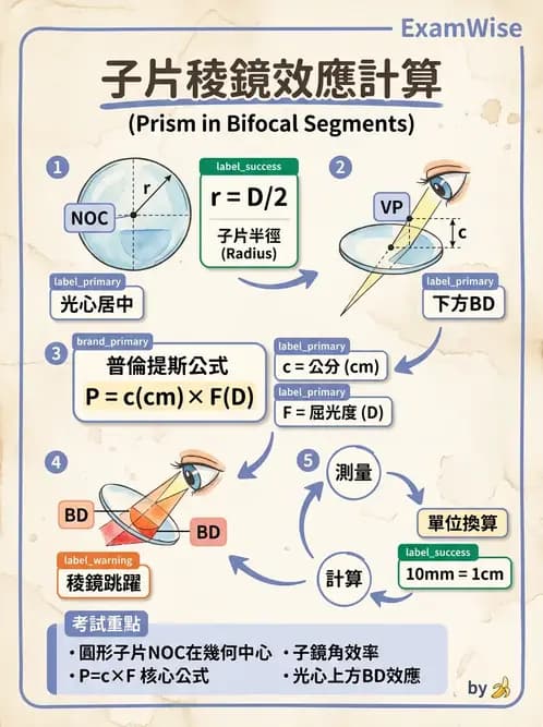 驗光師 - 雙光鏡片 - AI 圖文解析預覽