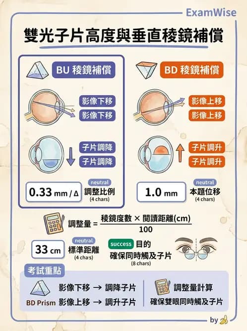 驗光師 - 雙光鏡片 - AI 圖文解析預覽