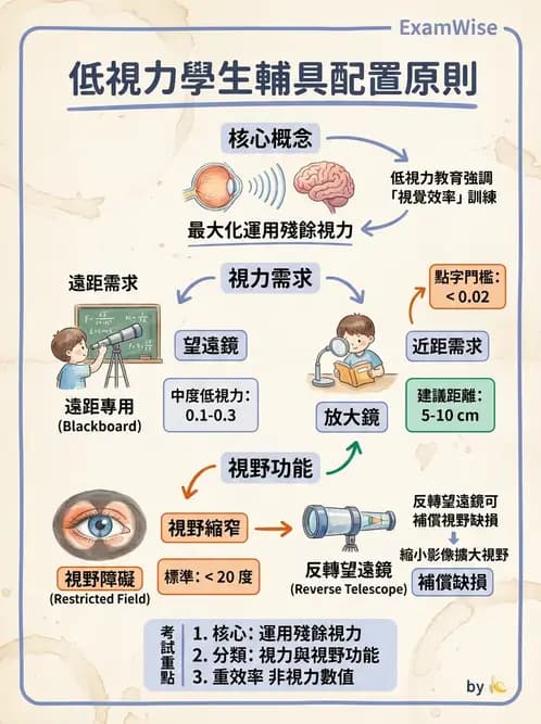 驗光師 - 低視力輔具臨床應用與選配 - AI 圖文解析預覽