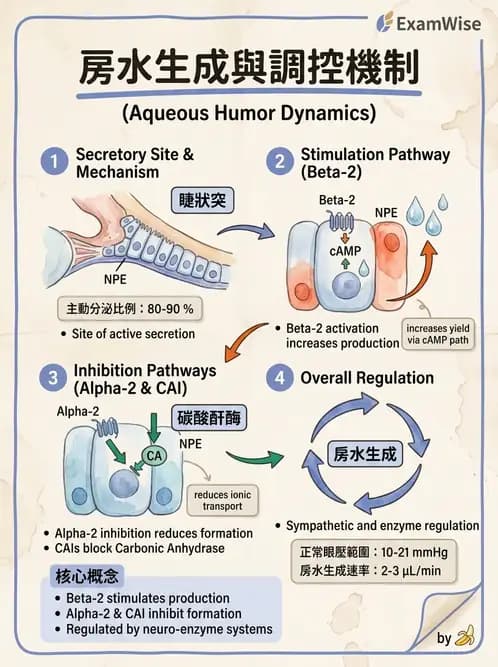 驗光師 - 青光眼分類、病因與危險因子 - AI 圖文解析預覽