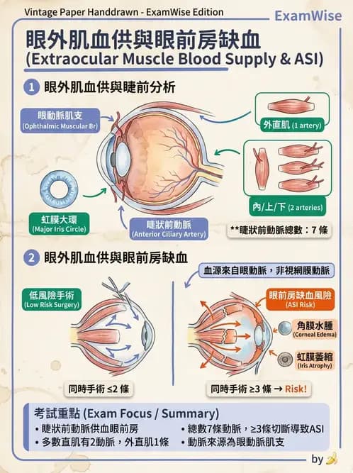 驗光師 - 眼循環系統 - AI 圖文解析預覽