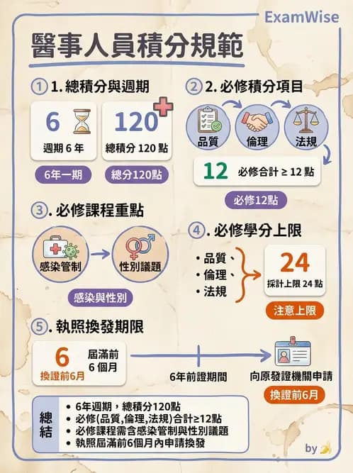 驗光師 - 執業資格與繼續教育 - AI 圖文解析預覽