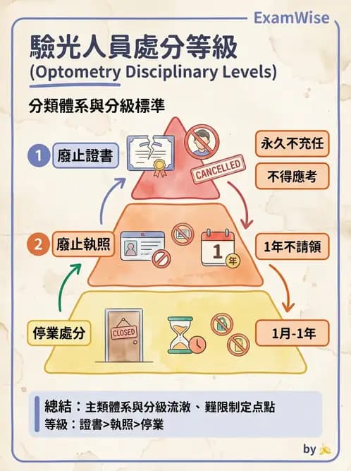 驗光師 - 執業資格與繼續教育 - AI 圖文解析預覽