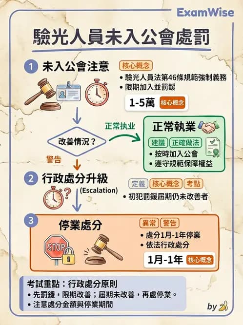 驗光師 - 驗光師公會組織與管理 - AI 圖文解析預覽