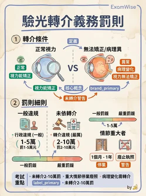 驗光師 - 業務範圍與轉介 - AI 圖文解析預覽