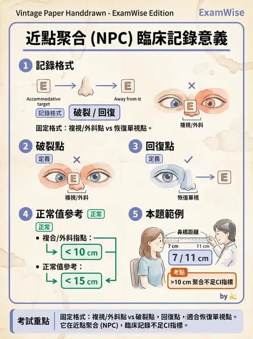 驗光師 - 眼外肌運動與眼位初步檢查 - AI 圖文解析預覽