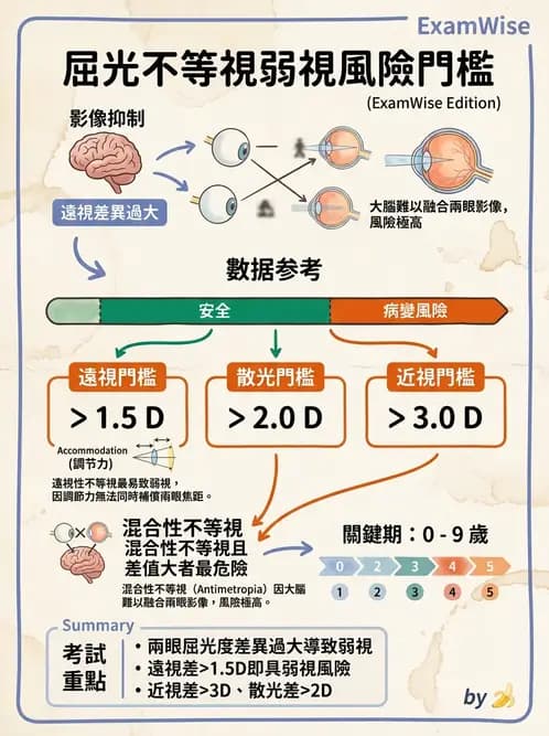 驗光師 - 弱視 - AI 圖文解析預覽