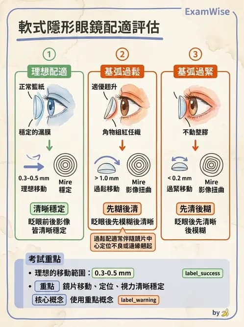 驗光師 - 軟式隱形眼鏡驗配 - AI 圖文解析預覽