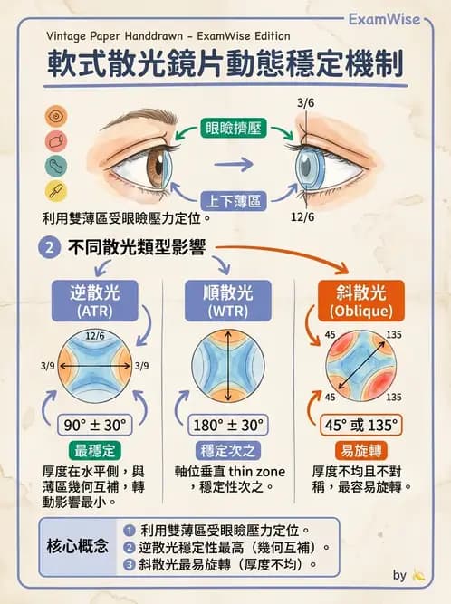 驗光師 - 軟式隱形眼鏡驗配 - AI 圖文解析預覽
