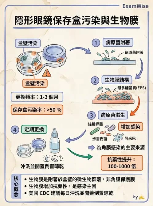 驗光師 - 隱形眼鏡護理 - AI 圖文解析預覽