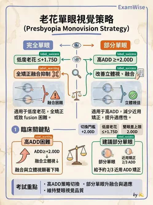 驗光師 - 老花隱形眼鏡驗配 - AI 圖文解析預覽