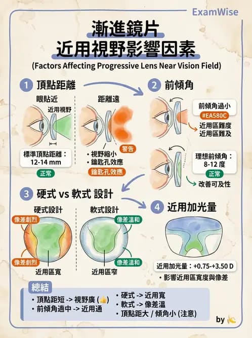 驗光師 - 漸進多焦點鏡片 - AI 圖文解析預覽