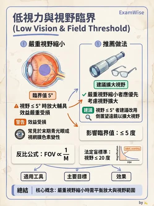 驗光師 - 低視力輔具臨床應用與選配 - AI 圖文解析預覽