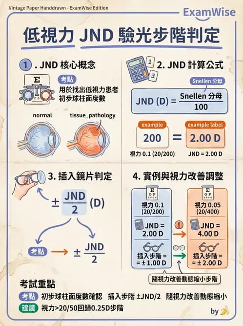 驗光師 - 低視力光學輔具處方與驗配 - AI 圖文解析預覽