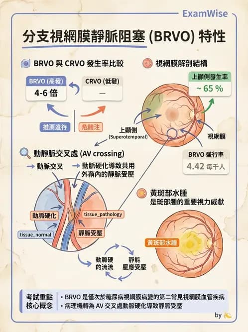 驗光師 - 血管阻塞、甲狀腺眼疾與其他全身性眼病變 - AI 圖文解析預覽
