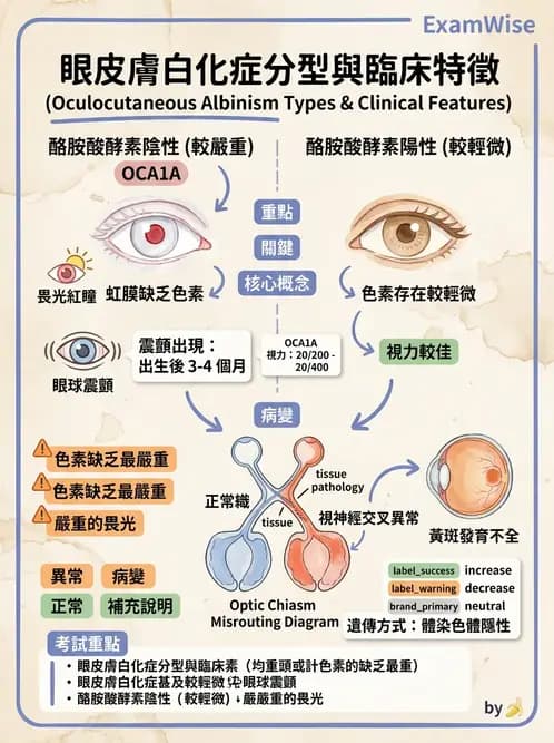 驗光師 - 遺傳性視網膜及色素疾病 - AI 圖文解析預覽
