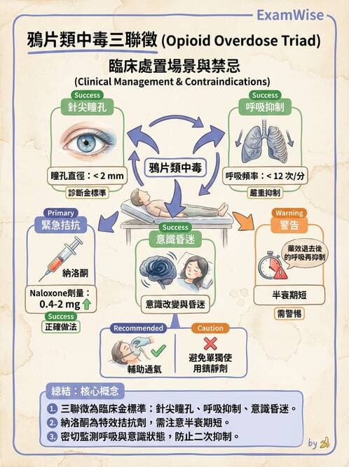 護理師 - 物質相關與成癮障礙 - AI 圖文解析預覽