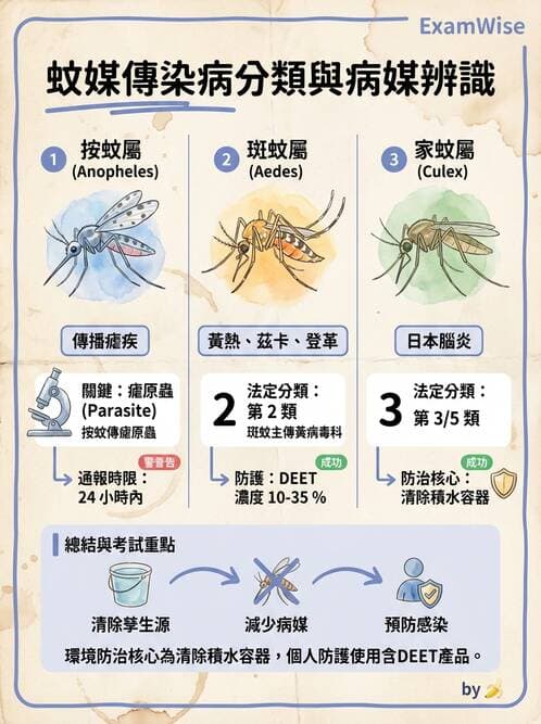 護理師 - 傳染病防治與護理 - AI 圖文解析預覽