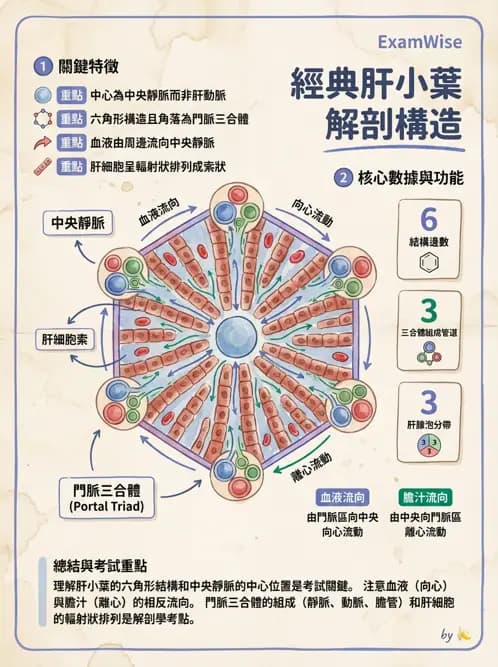 護理師 - 肝膽與腹部血管 - AI 圖文解析預覽