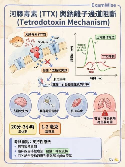 護理師 - 神經傳導、突觸與反射 - AI 圖文解析預覽